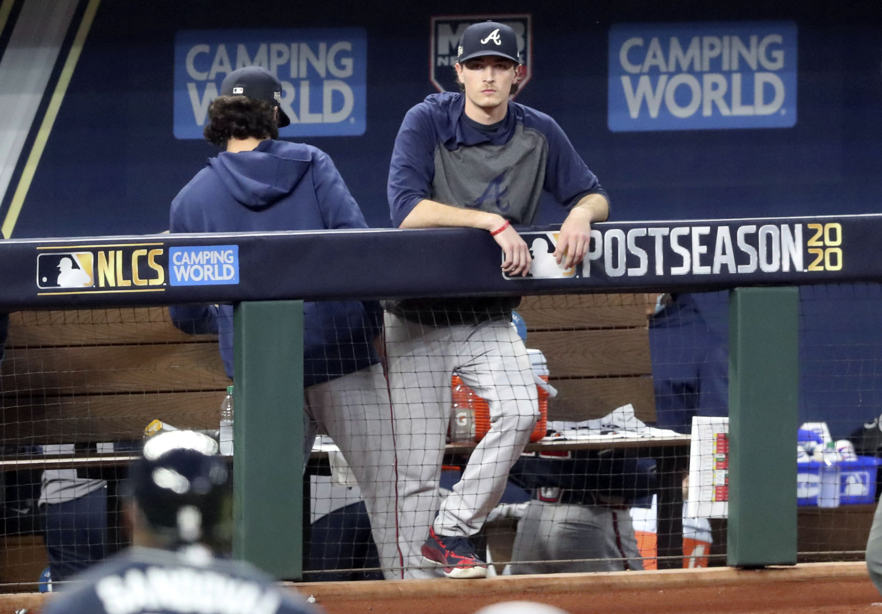 NLCS Braves Dodgers Baseball